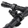 GOTICAL 1 Inch Ring 25.4mm Picatinny Weaver Rail Mount Black and 1 Tactical Mount for Flashlights Bicycle Flashlight Mounting Clip with an Allen Wrench view 4