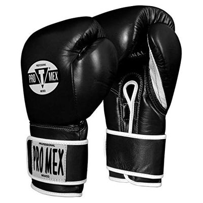 Pro-Mex Professional Training Gloves V 3.0, Black, 18 oz