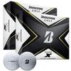 PlayBetter Bridgestone Tour B X (Two Dozen) Golf Balls | Multi-Packs | REACTIV Cover Technology | Higher Ball Speed & Maximum Distance view 1
