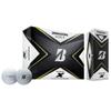 PlayBetter Bridgestone Tour B X (Two Dozen) Golf Balls | Multi-Packs | REACTIV Cover Technology | Higher Ball Speed & Maximum Distance view 3