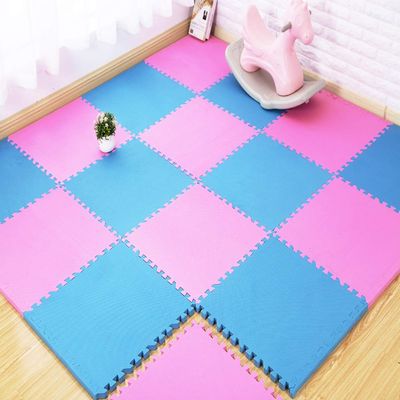 ALGFree Splice Foam Puzzle Mat Baby Child Climbing Mat Protection Floor Mat Home Bedroom Interlocking Floors Tiles,30x30cm, 0.8cm Thick, Freely Combinable (Color : H, Size : 30x30x0.8cm-24pcs)