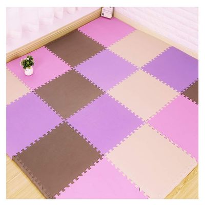 ALGFree Splice Foam Puzzle Mat Baby Child Climbing Mat Protection Floor Mat Home Bedroom Interlocking Floors Tiles,30x30cm, 0.8cm Thick, Freely Combinable (Color : F, Size : 30x30x0.8cm-28pcs)