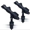 Hitorhike Fishing Rod Holder Universal Fit Kit with Mount Allows for 360-degree Adjustment Kayak Fishing Boat Powerlock Rod Holder (Fishing Rod Holder x2+Round&Square Rail Mount x2) view 1