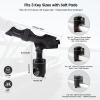 Hitorhike Fishing Rod Holder Universal Fit Kit with Mount Allows for 360-degree Adjustment Kayak Fishing Boat Powerlock Rod Holder (Fishing Rod Holder x2+Round&Square Rail Mount x2) view 2