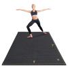 GXMMAT Large Yoga Mat 6'x4'/6'x6'/7'x5'(7mm/9mm), Extra Thick Workout Mats for Home Gym Flooring,Ultra Comfortable Non-Slip Quick Resilient Barefoot Wide Exercise Mat for Pilates,Stretching,Meditation view 1