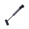 BBB Cycling WindRush S Bike Minipump | Hand Pump with DualHead 3.0 Universal for Presta Dunlop and Schrader | BMP-55 | Grey, 250 mm view 2