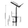 AGOOL Fly Tying Vise - Rotary Fly Tying Vise with 360 Rotation, Multiple Adjustments, and Secure Hook Hold for Teasers and Jigs view 2
