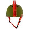 Krash! Green Slash Mohawk Youth 8+ Helmet view 2