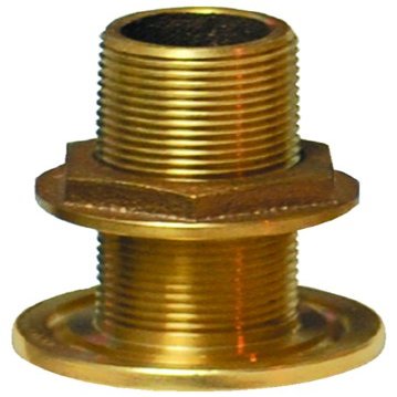 Groco 1-1 4inthru-hull with Nut Th-1250-w