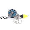 Fish Stringer Kit Portable Live Fish Large Buckle Lock, Stainless Steel Fishing Gear 6m/7m 5 Locks Accessories (Silver) view 4