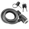 Kryptonite KryptoFlex Bike Lock Cable, 2FT/6FT/10FT Long 12mm Thick Heavy Duty Braided Steel Cable Anti-Theft Security Lock for Outdoor Equipment, Combination/Key Bike Lock view 1
