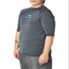 Kanu Surf Men's Mercury UPF 50+ Short Sleeve Sun Protective Rashguard Swim Shirt, Nova Charcoal, X-Large view 2