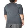 Kanu Surf Men's Mercury UPF 50+ Short Sleeve Sun Protective Rashguard Swim Shirt, Nova Charcoal, X-Large view 4