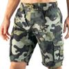 Kanu Surf Mens, Barracuda Swim Trunks (Regular & Extended Sizes), Camo Army Green, Large view 1