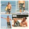 Kanu Surf Mens, Barracuda Swim Trunks (Regular & Extended Sizes), Camo Army Green, Large view 2