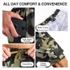 Kanu Surf Mens, Barracuda Swim Trunks (Regular & Extended Sizes), Camo Army Green, Large view 4