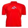 Kanu Surf Men's Mercury UPF 50+ Short Sleeve Sun Protective Rashguard Swim Shirt, Twister Red, X-Large view 1