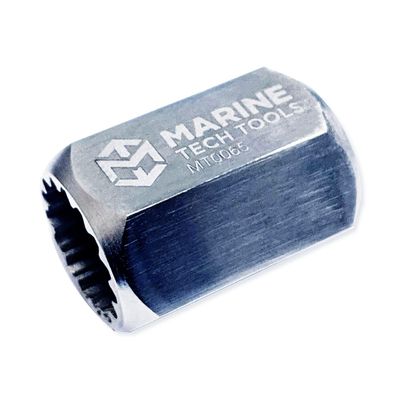 Marine Tech Tools Bravo 1 Drive Shaft Adapter 91-61077T, Fits Propeller Shaft on Alpha One/Gen II, Bravo One & TRS Drive Unit, Bravo Drive Shaft Adapter