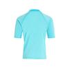 Kanu Surf Men's Mercury UPF 50+ Short Sleeve Sun Protective Rashguard Swim Shirt, Infinite Aqua, Small view 2