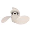 ARKDOZA Diameter 8.5 Inches,7 Spline Tooth,Aluminum Propeller 6HP 8HP 9.9HP for Yamaha Outboard Motor Engine Pressed in Rubber Hub 8-1/2x7-1/2 view 4
