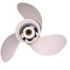 ARKDOZA Diameter 8.5 Inches,7 Spline Tooth,Aluminum Propeller 6HP 8HP 9.9HP for Yamaha Outboard Motor Engine Pressed in Rubber Hub 8-1/2x8-1/2 view 2