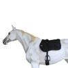 Professional Equine Horse Neoprene Padded Anti-Slip Breathable Black Bareback Saddle Pad 39194BK view 2