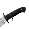 Cold Steel Marauder 9" Japanese AUS8A Clip Point Serrated Edge Blade 5.125" Kray-Ex Handle Tactical Outdoor Hunting Fixed Blade Knife view 4