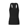 Fifth Sun Junior's Frozen Elsa Swirl Slim Fit, Scoop Hem Racerback Tank, Black, X-Small view 3