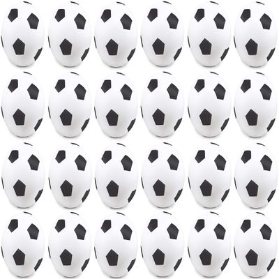 Tiger Tail Sports Recreational-Quality (1-Star, 40mm) Ping Pong Balls (Soccer, 24-Pack)