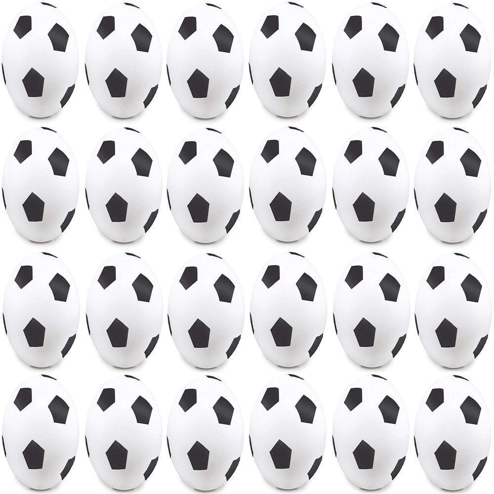 Tiger Tail Sports Recreational-Quality (1-Star, 40mm) Ping Pong Balls (Soccer, 24-Pack)