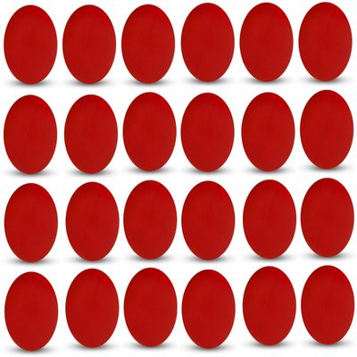 Tiger Tail Sports Recreational-Quality (1-Star, 40mm) Ping Pong Balls (Red, 24-Pack)