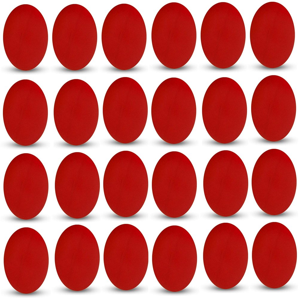 Tiger Tail Sports Recreational-Quality (1-Star, 40mm) Ping Pong Balls (Red, 24-Pack)