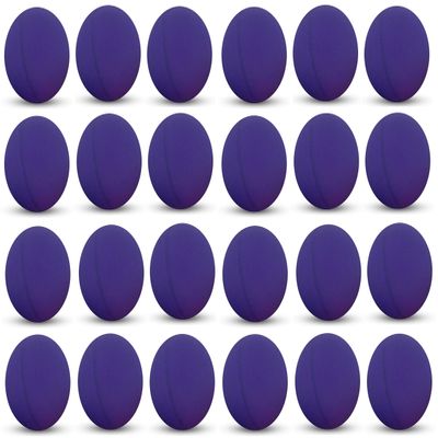 Tiger Tail Sports Recreational-Quality (1-Star, 40mm) Ping Pong Balls (Purple, 24-Pack)
