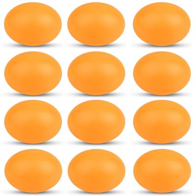 Tiger Tail Sports Recreational-Quality (1-Star, 40mm) Ping Pong Balls (Orange, 12-Pack)