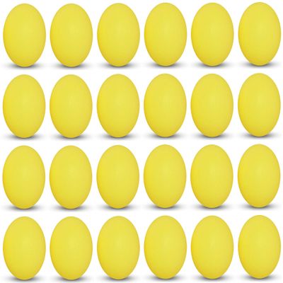 Tiger Tail Sports Recreational-Quality (1-Star, 40mm) Ping Pong Balls (Yellow, 24-Pack)