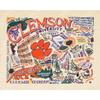 catstudio Clemson University Collegiate Fine Art Print | 12"x16" view 1