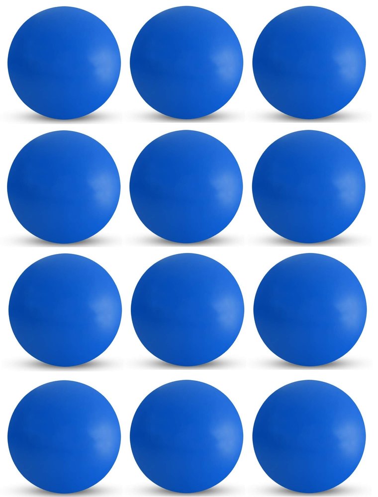 Tiger Tail Sports Recreational-Quality (1-Star, 40mm) Ping Pong Balls (Blue, 12-Pack)