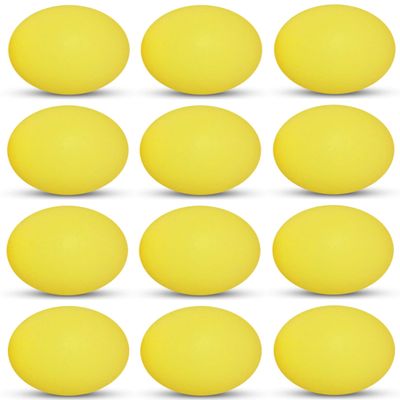 Tiger Tail Sports Recreational-Quality (1-Star, 40mm) Ping Pong Balls (Yellow, 12-Pack)
