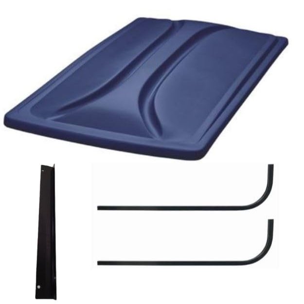 3G 80" Navy Extended Roof Kit for EZGO RXV Golf Carts 2008+
