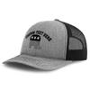 Custom Richardson Mesh Cap Hat Embroidered Republican Elephant B Embroidery Trucker Hats for Men & Women Heather Grey Black Personalized Text Here view 1