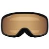 Giro Women's and Youth Moxie Ski and Snowboard Goggles - Black Core Light Strap with Amber Gold/Yellow Lenses view 3