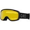 Giro Women's and Youth Moxie Ski and Snowboard Goggles - Black Core Light Strap with Amber Gold/Yellow Lenses view 4