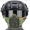 Evike Airsoft - Matrix Low Profile Iron Face Padded Lower Half Face Face Pro (Color: Digital Woodland) view 4