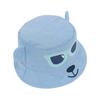 jerague Kids Toddler Baby Summer Bucket Sun Hat Breathable Adjustable Fisherman Hats (4-8years, Animal Blue) view 4