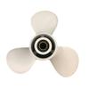 ARKDOZA Aluminum Outboard Propeller 9 7/8x12 for Yamaha F25/20HP/25hp/30hp Outboard Motor 3 Blades view 4
