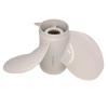 ARKDOZA 25-60hp Outboard Aluminum Propeller for T25/F40/F50/40HP/48hp/50hp/F60 Yamaha Outboard Motor 11-3/8x12 view 4