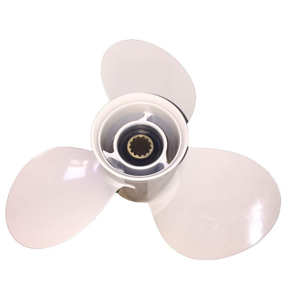 ARKDOZA 25-60hp Outboard Aluminum Propeller for T25/F40/F50/40HP/48hp/50hp/F60 Yamaha Outboard Motor 12-1/4x9