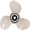 Aluminum Propeller for Yamaha Outboard Motor 11x15 T25/F40/F50/40HP/48hp/50hp/F60 Aluminum Prop 13 Tooth RH view 1