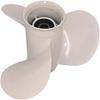 Aluminum Propeller for Yamaha Outboard Motor 11x15 T25/F40/F50/40HP/48hp/50hp/F60 Aluminum Prop 13 Tooth RH view 3