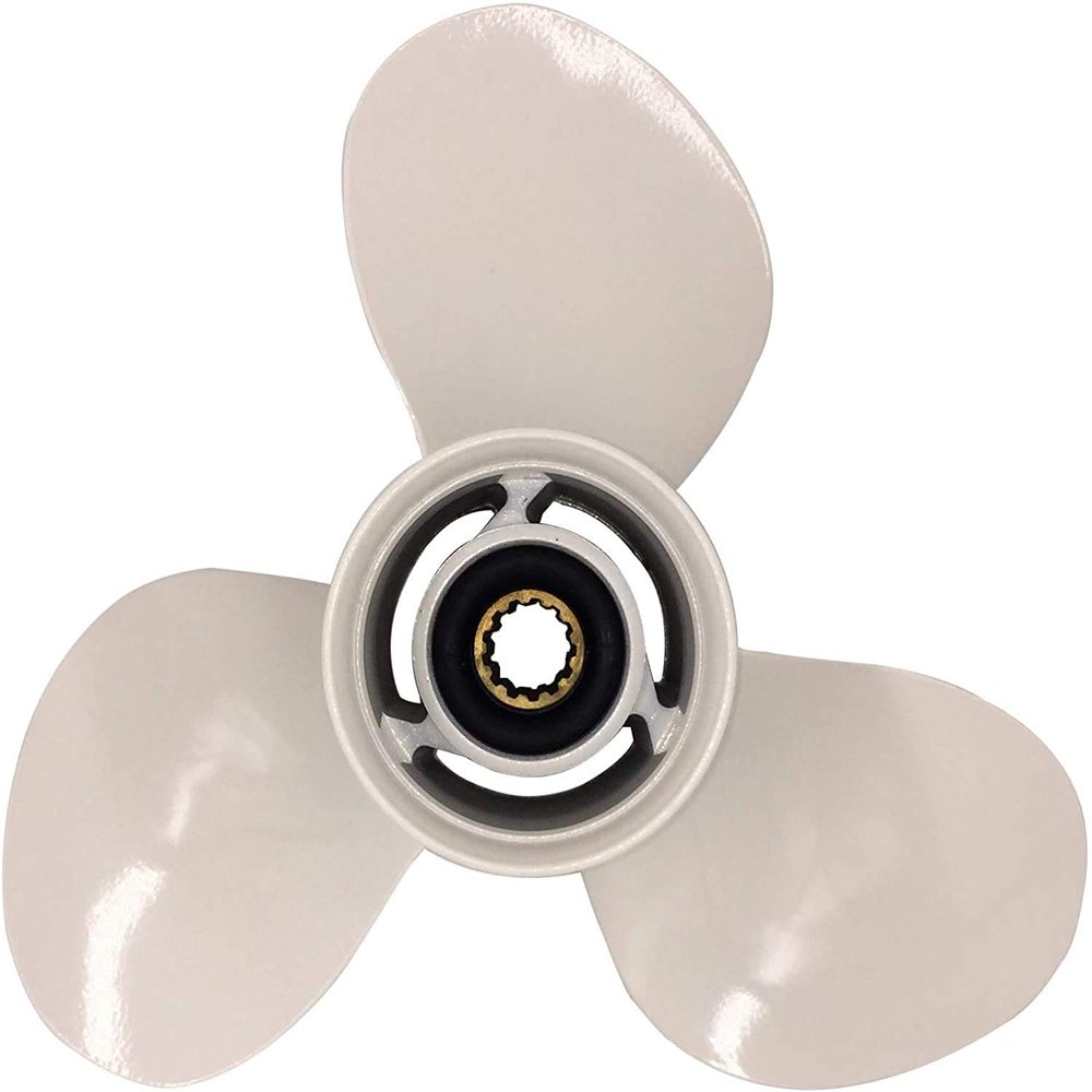 ARKDOZA 25-60hp Outboard Aluminum Propeller for T25/F40/F50/40HP/48hp/50hp/F60 Yamaha Outboard Motor 11-3/4x10